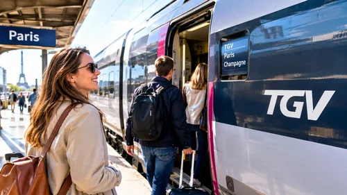 Sube al TGV de la mañana