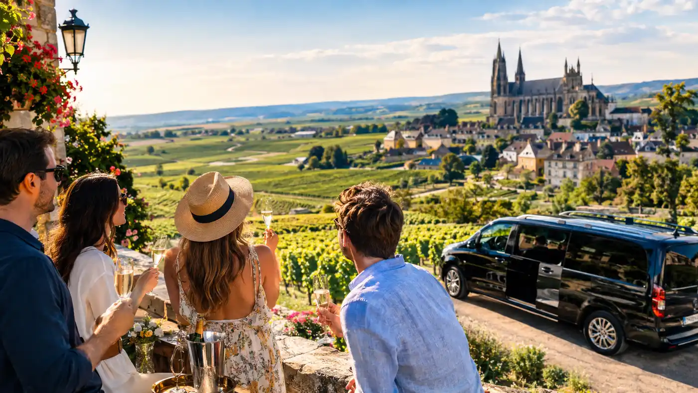 Tours de Champagne Nocturnos de Varios Días desde París